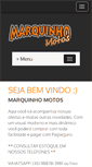 Mobile Screenshot of marquinhomotosnet.com.br