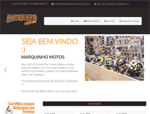 Tablet Screenshot of marquinhomotosnet.com.br